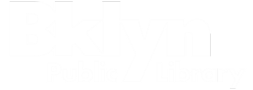 Brooklyn Public Library White Logo